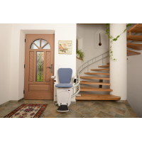 Monte-escalier tournant